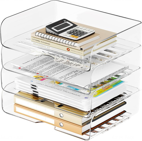 Desk letter tray set pack - desk,