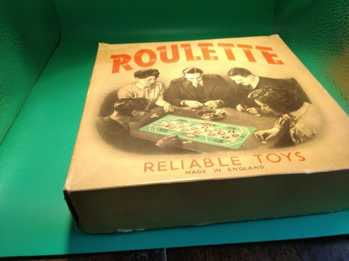Vintage boxed roulette game - boxed,