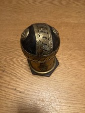 Vintage  trench art REME orb