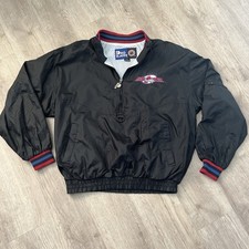 Pro Player Colorado Avalanche 1/4 Zip Lined Windbreaker Jacket - Size M