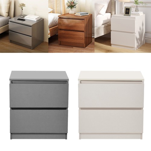 Modern wood bedside - modern, table