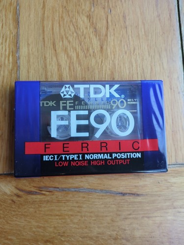 Two new and sealed tdk - two, fe90
