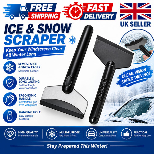 Heavy duty ice scraper - scraper, window