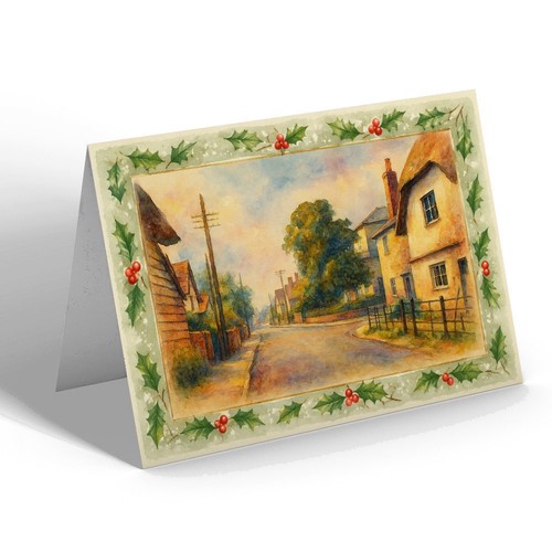 Xmas notelet brooke - xmas,
