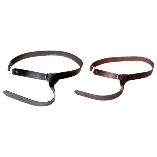 Durable leather ring belt - durable,