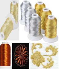 METALLIC Embroidery Threads High Quality BUY 2 GET1 FREE ADD 3 IN BASKET 