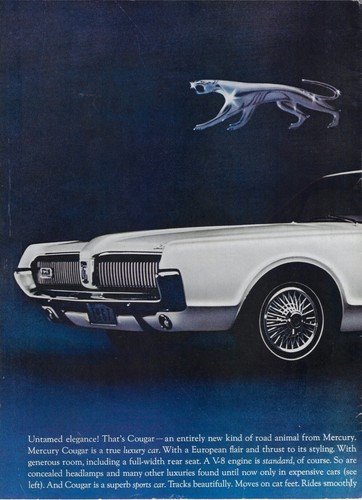 Mercury cougar for vintage - cougar,