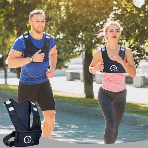 Running hydration vest phone - running,