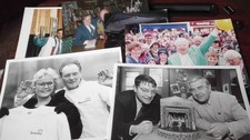 Coronation Street - 37 Large & Small Photo collection BW & Colour some signed