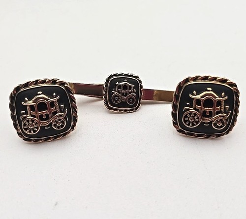 Vtg unbranded gold tone - gold, w/