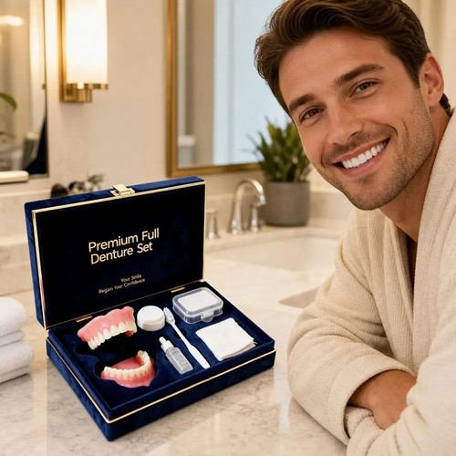 Temporary fake teeth upper - temporary,