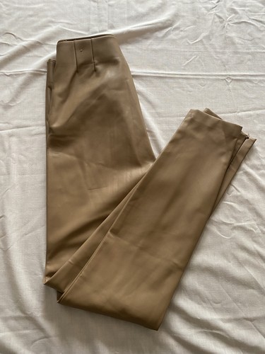 Zara leather tan camel - zara, pu