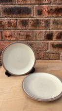 DENBY CINNAMON DESSERT PLATES