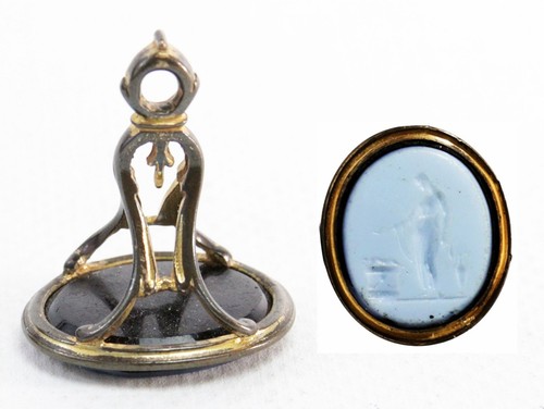 Antique 1800 intaglio - antique,, ca