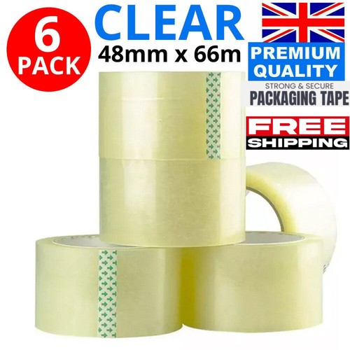 Clear packing tape parcel - 6,