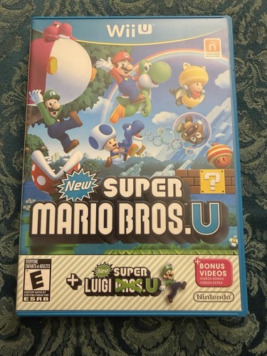 Nintendo wii new super mario - u,