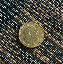 1909 Gold Half Sovereign –