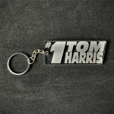 #1 Tom Harris Key Ring - Brisca F1 Stock Car Driver