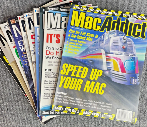 Macaddict magazine lot 10 - macaddict,