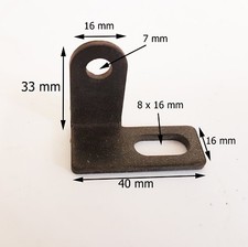 JNK1385 RIGHT ANGLED FRAME FAIRING  MOUNT MINI MOTO QUAD DIRT PIT BIKE ATV