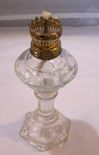 Vintage Clear Glass Mini Round