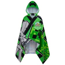 Minecraft Kids Hooded Towel