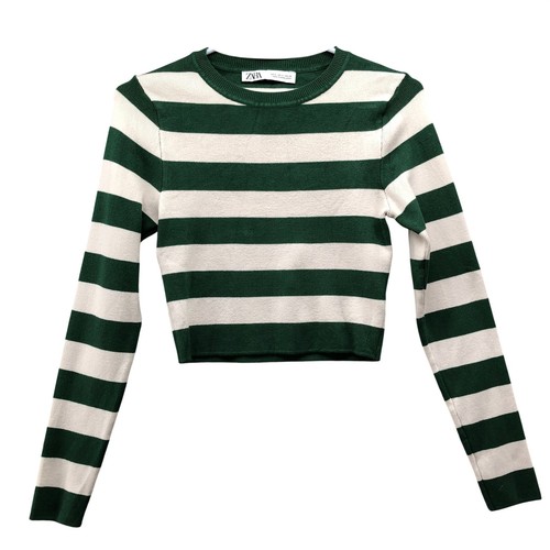 Zara cropped knit sweater - cropped,