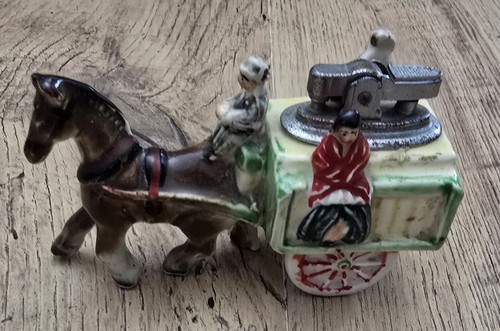 Vintage ceramic horse - vintage, and