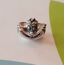 Chamilia Alice In Wonderland Cheshire Cat charm  925 silver Disney