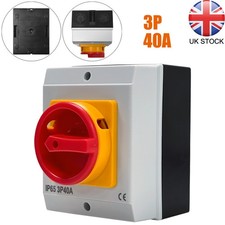 New 40 Amp 3 Pole Three Phase