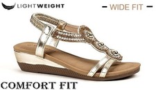 Ladies Comfort Sandals Cushion