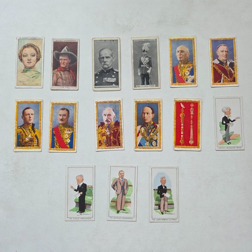 Mixed vintage cigarette cards - mixed,