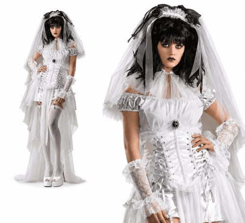 Halloween white gothic - halloween,