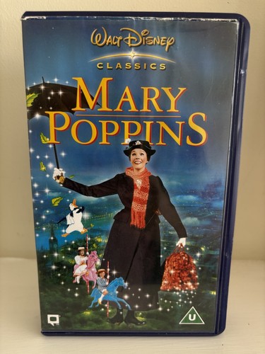 Mary poppins vhs walt - mary, disney