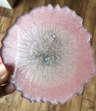 Agate geode style Pink  &