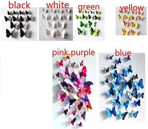 Pcs butterfly wall - pcs,