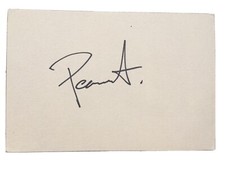Kaiser Chiefs (Peanut) - Hand signed / Autographed Card