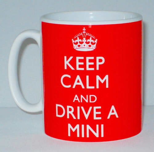 Keep calm and drive mini - calm, mug