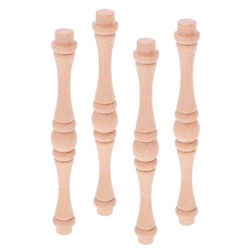 4pcs wood craft - craft, baluster