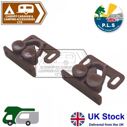 Double brown roller caravan - double,