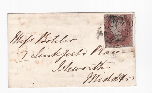 1851 four margin - four, penny