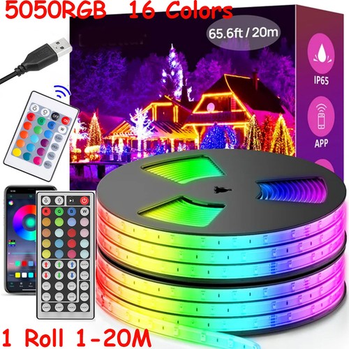 20m led strip lights rgb - led,
