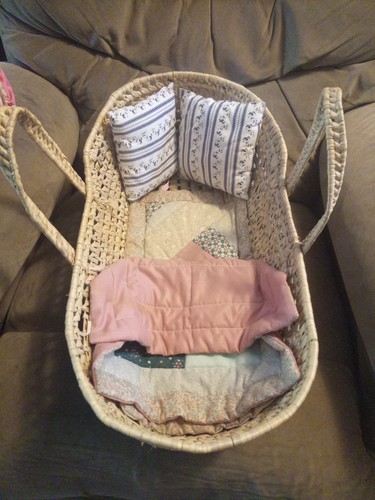 Woven beige baby - beige, moses