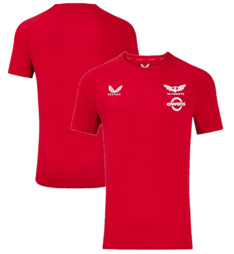 Scarlets men rugby shirt - men's, t-shirt