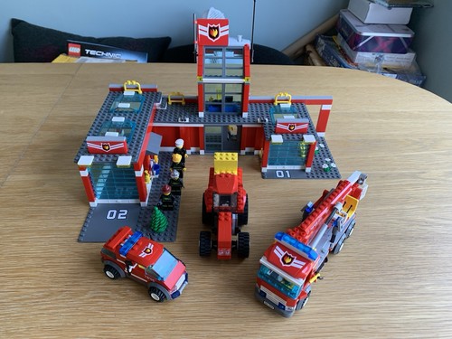 Lego 7945 fire station - 7945, 7634