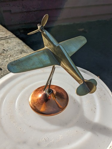 Ww2 trench art hawker - ww2,