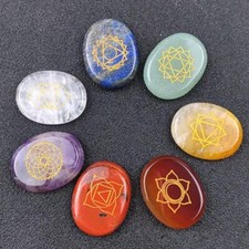 7 Pieces Natural Chakra Stones