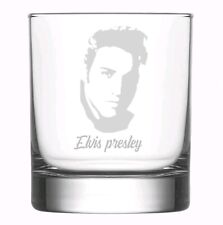Elvis Presley | Whisky Tumbler Glass | Engraved | Gift | Present custom gifts 