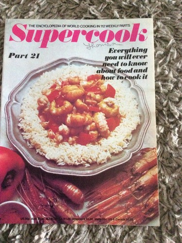 Vintage supercook magazine - vintage,