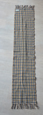 Mens Aquascutum House Check 100% Lambswool Casual Scarf Scarves W 28 cm" L 145cm